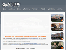 Tablet Screenshot of griffinprop.com